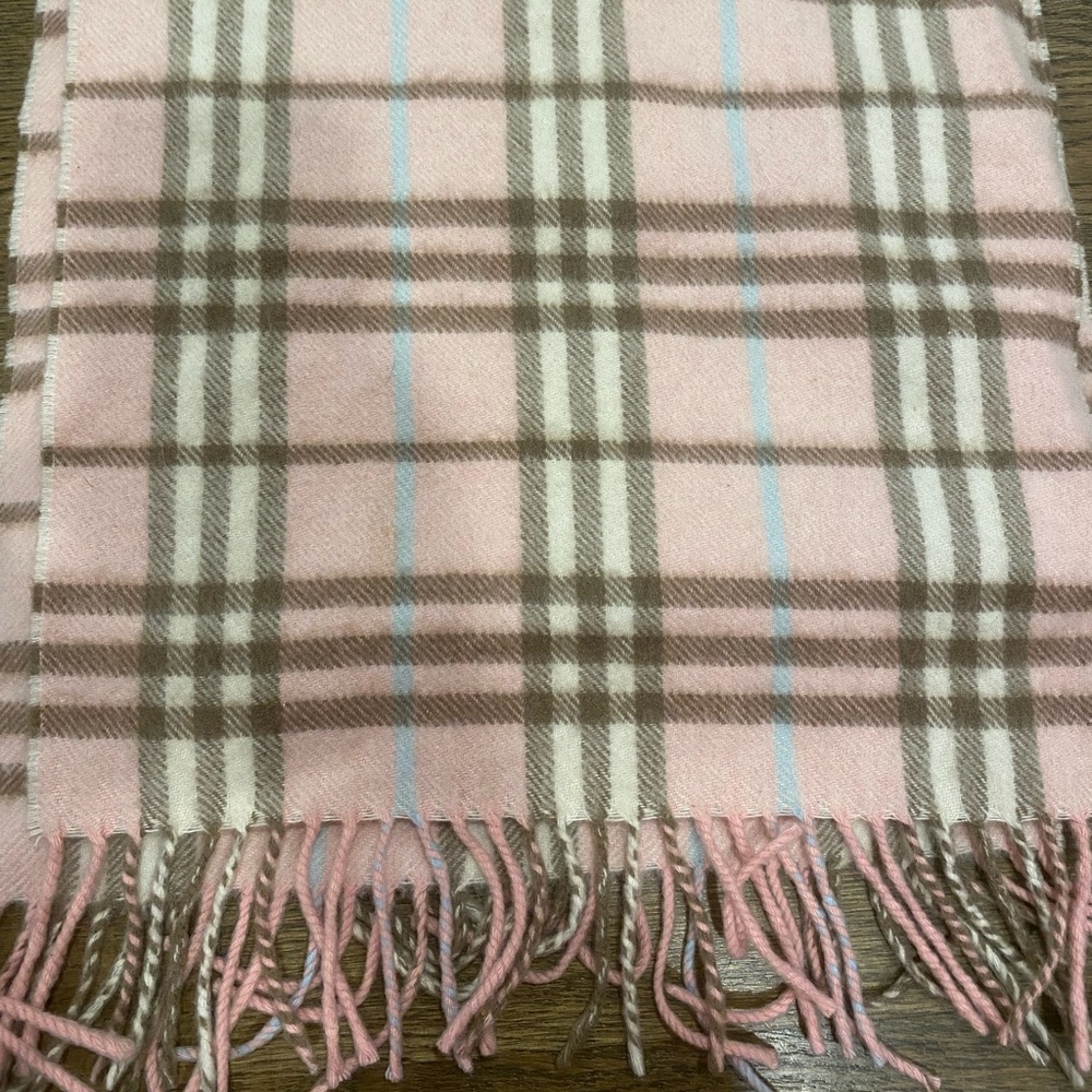 Authentic Burberry Scarf -100% cashmere